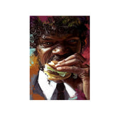 Toile - Pulp Fiction Burger